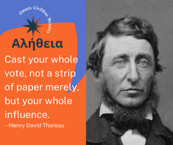 Henry David Thoreau, 1849